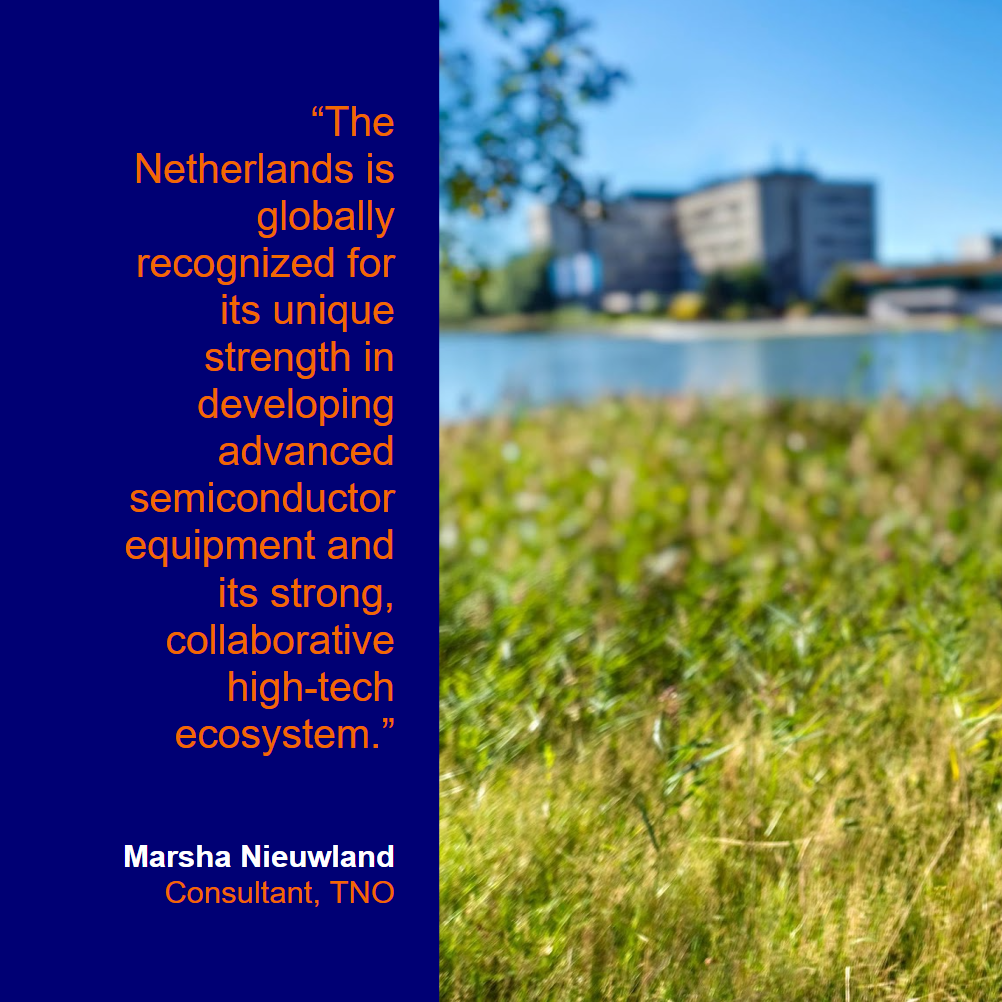 quote about semiconductor sector by marsha nieuwland