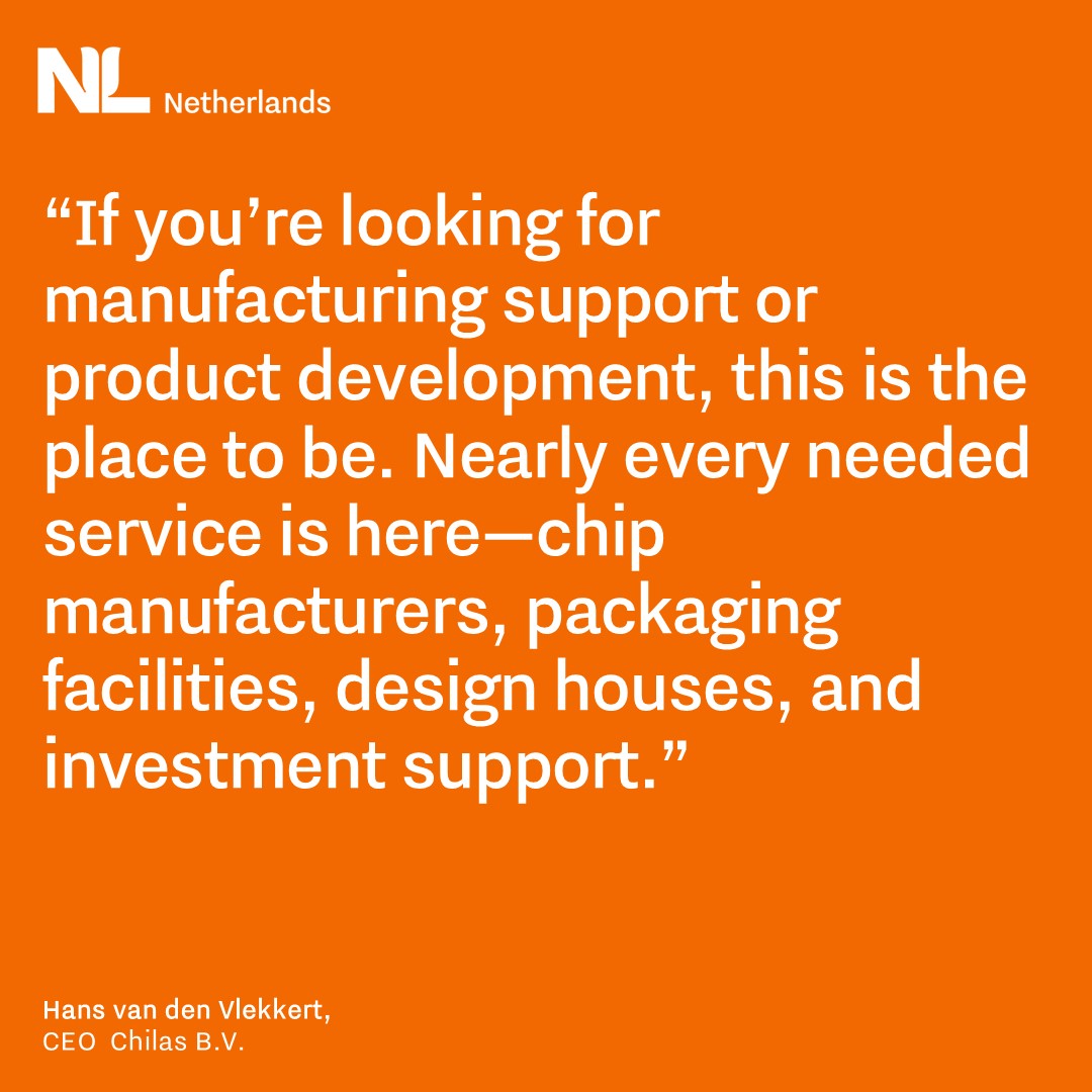 quote text “If you’re looking for manufacturing support or product development, this is the place to be. Nearly every needed service is here—chip manufacturers, packaging facilities, design houses, and investment support.”